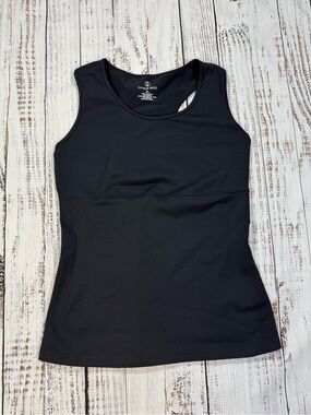 Lands' End Women's Black Performance Tank Top